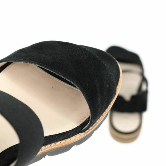 Stuart Weitzman Womens Topical Flat Sandals Black - Picture 7 of 10